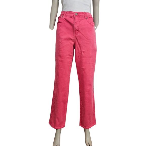 Gloria Vanderbilt Womens Jeans Size 10 Pink - Picture 1 of 16
